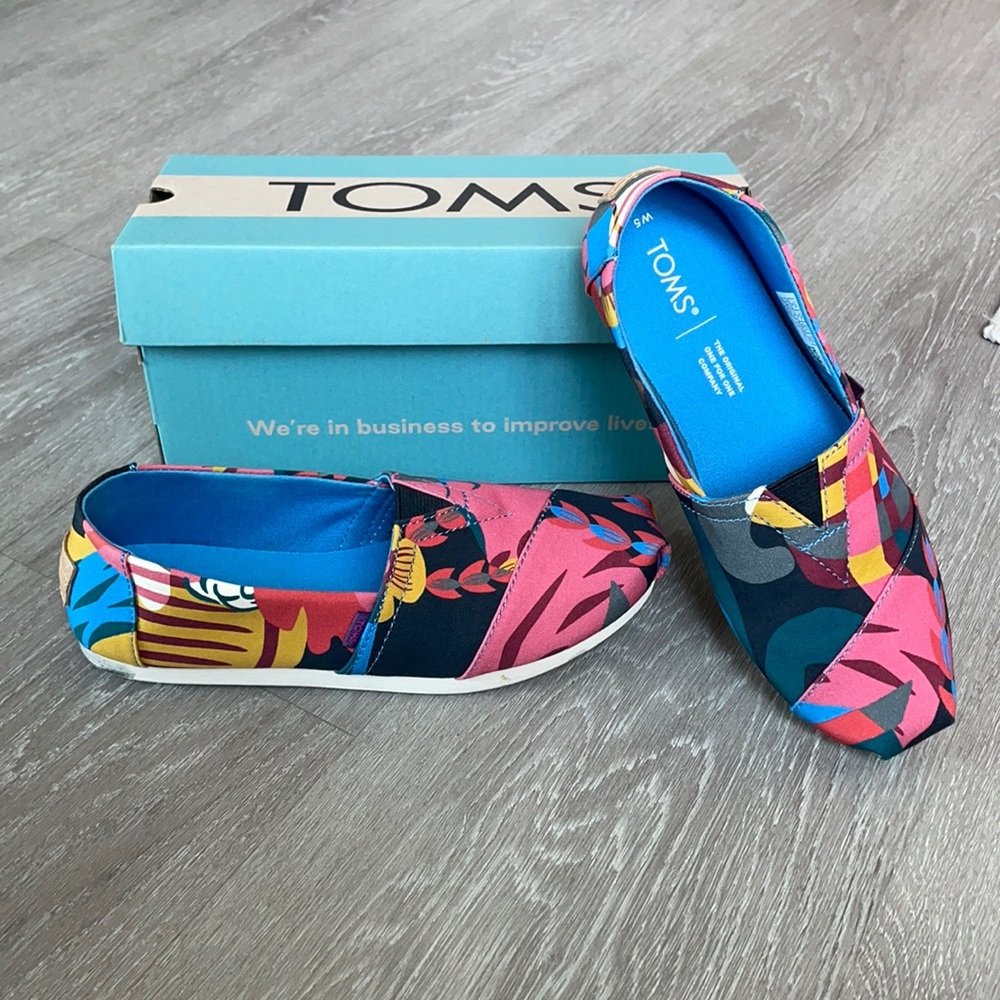 TOMS Alpargata Slip-Ons (Liberty Print)